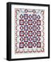 Out of Many, One', 'E Pluribus Unum', National Motto Coverlet, 1910-null-Framed Giclee Print