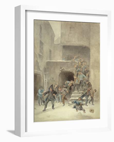 Out of School, 19Th Century-Pierre Edouard Frere-Framed Giclee Print