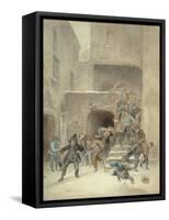 Out of School, 19Th Century-Pierre Edouard Frere-Framed Stretched Canvas