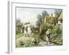 Out of School-Myles Birket Foster-Framed Giclee Print