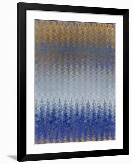 Out of the Blue II-Ricki Mountain-Framed Art Print