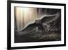 Out of the Dark-Chuck Black-Framed Giclee Print