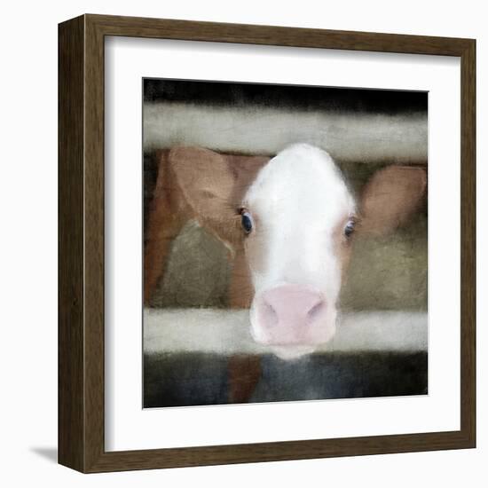 Out of the Fence-Kimberly Allen-Framed Art Print