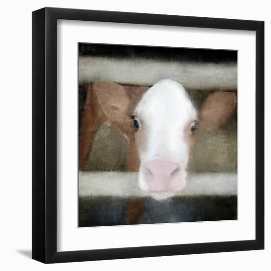 Out of the Fence-Kimberly Allen-Framed Art Print