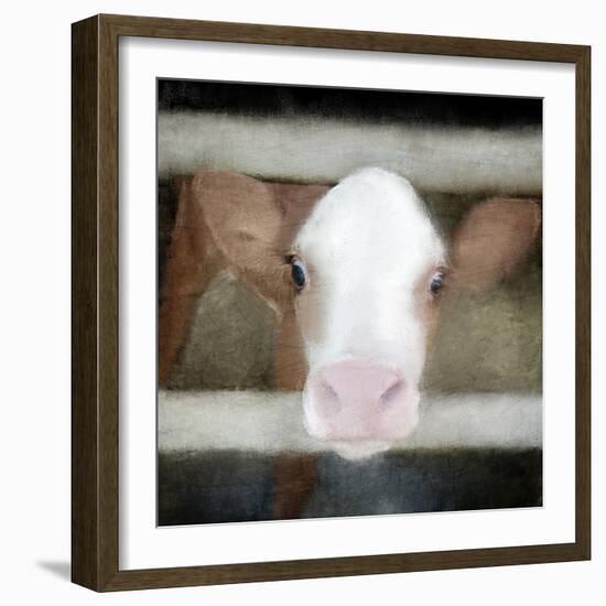 Out of the Fence-Kimberly Allen-Framed Art Print