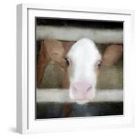 Out of the Fence-Kimberly Allen-Framed Art Print