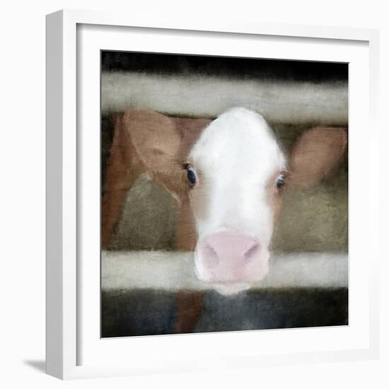 Out of the Fence-Kimberly Allen-Framed Art Print