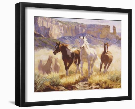 Out of the Mist-Claire Goldrick-Framed Art Print
