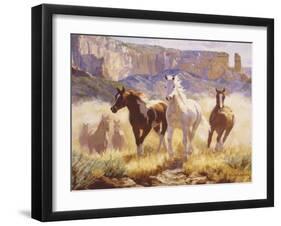 Out of the Mist-Claire Goldrick-Framed Art Print