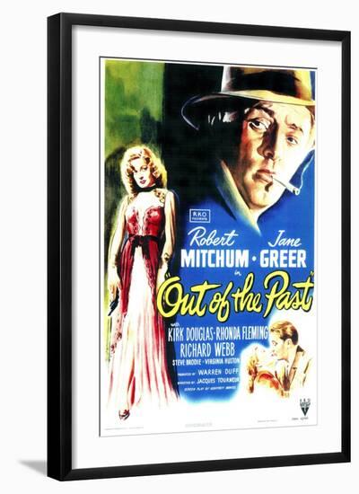 Out of the Past, 1947-null-Framed Art Print