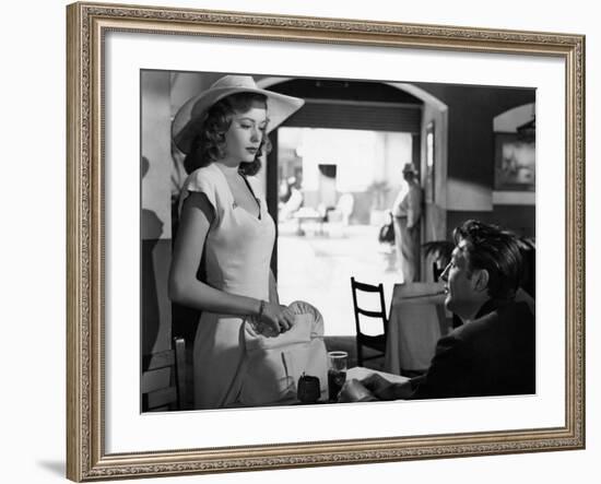 Out Of The Past, Jane Greer, Robert Mitchum, 1947-null-Framed Photo