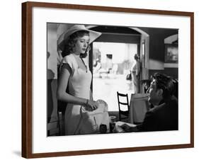 Out Of The Past, Jane Greer, Robert Mitchum, 1947-null-Framed Photo