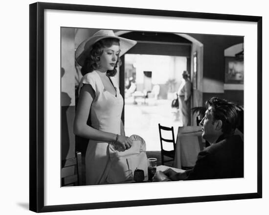 Out Of The Past, Jane Greer, Robert Mitchum, 1947-null-Framed Photo