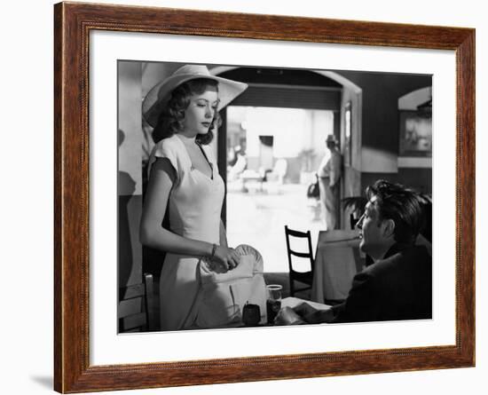 Out Of The Past, Jane Greer, Robert Mitchum, 1947-null-Framed Photo