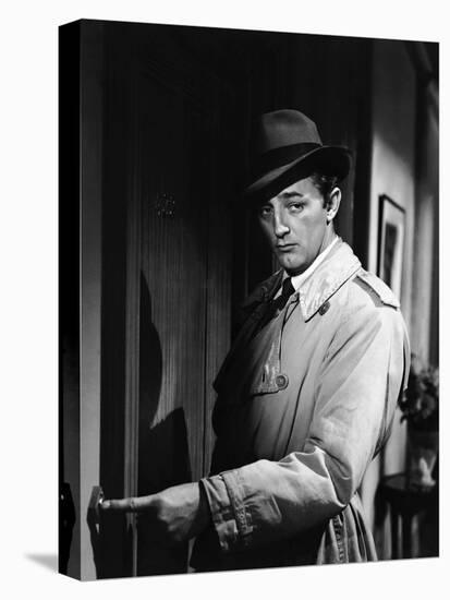 Out Of The Past, Robert Mitchum, 1947-null-Stretched Canvas