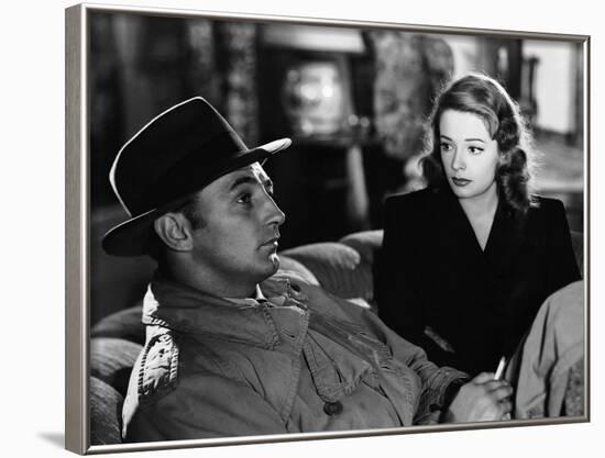 Out Of The Past, Robert Mitchum, Jane Greer, 1947-null-Framed Photo