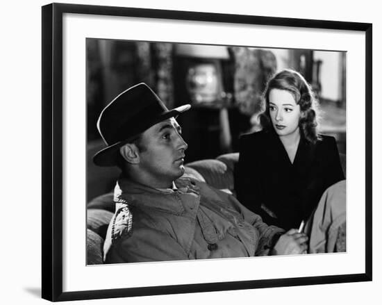 Out Of The Past, Robert Mitchum, Jane Greer, 1947-null-Framed Photo