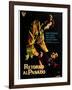 Out of the Past, Spanish Movie Poster, 1947-null-Framed Art Print