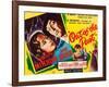 OUT OF THE PAST, top and bottom l-r: Jane Greer, Robert Mitchum on title card, 1947-null-Framed Art Print