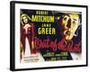 Out of the Past, UK Movie Poster, 1947-null-Framed Art Print