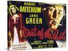 Out of the Past, UK Movie Poster, 1947-null-Stretched Canvas