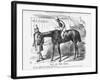 Out of the Race, 1864-John Tenniel-Framed Giclee Print