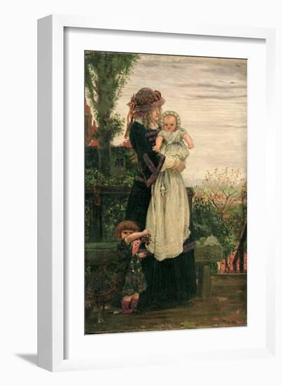 Out of Town, 1858-Ford Madox Brown-Framed Giclee Print