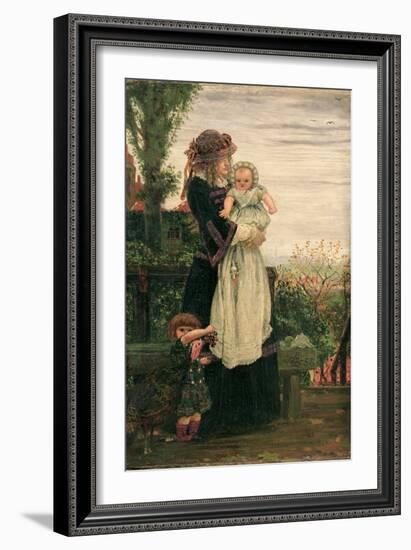 Out of Town, 1858-Ford Madox Brown-Framed Giclee Print