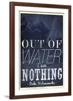 Out of Water I Am Nothing-null-Framed Art Print