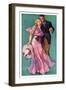 "Out on a Date,"July 14, 1934-John LaGatta-Framed Premium Giclee Print