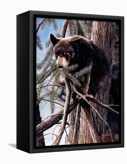 Out on a Limb-Kevin Daniel-Framed Stretched Canvas