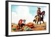 Out on the Range - Jack and Jill, March 1942-Manning de V. Lee-Framed Giclee Print