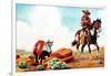 Out on the Range - Jack and Jill, March 1942-Manning de V. Lee-Framed Giclee Print