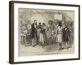 Out-Patients at the Sassoon General Hospital, Poona-William 'Crimea' Simpson-Framed Giclee Print