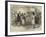 Out-Patients at the Sassoon General Hospital, Poona-William 'Crimea' Simpson-Framed Giclee Print