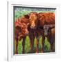 Out Standing in her Field-Rita Kirkman-Framed Art Print