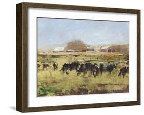 Out to Pasture II-Ethan Harper-Framed Art Print