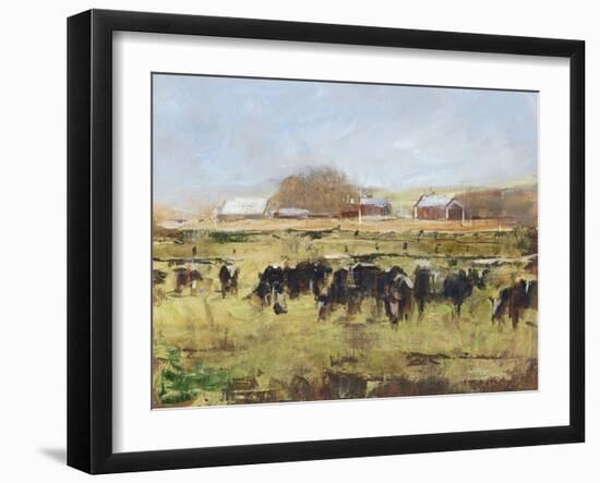 Out to Pasture II-Ethan Harper-Framed Art Print