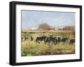 Out to Pasture II-Ethan Harper-Framed Art Print