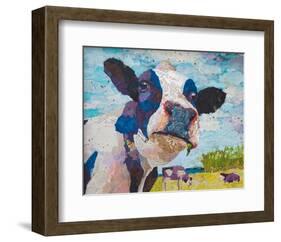 Out To Pasture-null-Framed Art Print