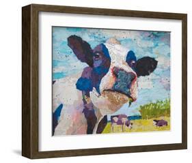 Out To Pasture-null-Framed Art Print