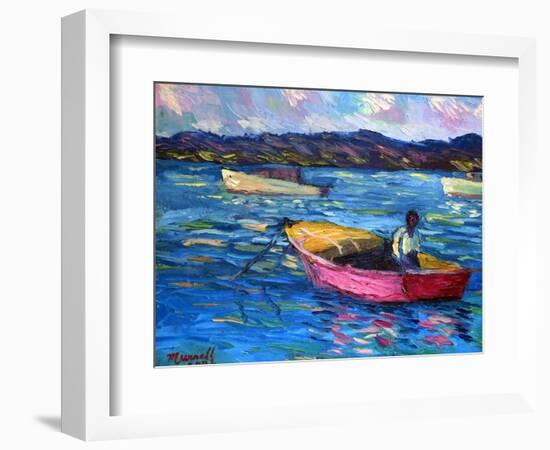Out to sea #2, 2002 (oil on cotton canvas)-Carlton Murrell-Framed Giclee Print