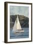 Out To Sea V2-Kimberly Allen-Framed Art Print