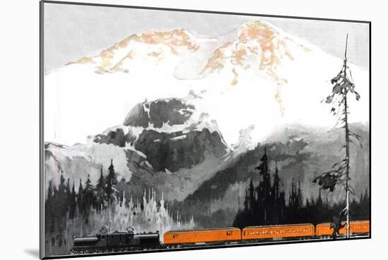 Out West-null-Mounted Giclee Print