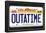 OUTATIME License Plate-null-Framed Poster