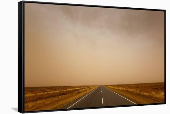 Outback Dust Storm-Paul Souders-Framed Stretched Canvas