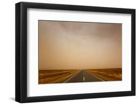 Outback Dust Storm-Paul Souders-Framed Photographic Print