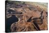 Outback mines aerial, Australia-John Gollings-Stretched Canvas