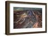 Outback mines aerial, Australia-John Gollings-Framed Photo