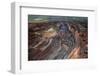 Outback mines aerial, Australia-John Gollings-Framed Photo